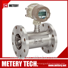 Digital hydrogen turbine flow meter